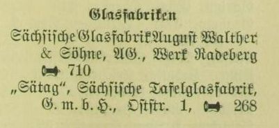 Adressbucheintrag 1937